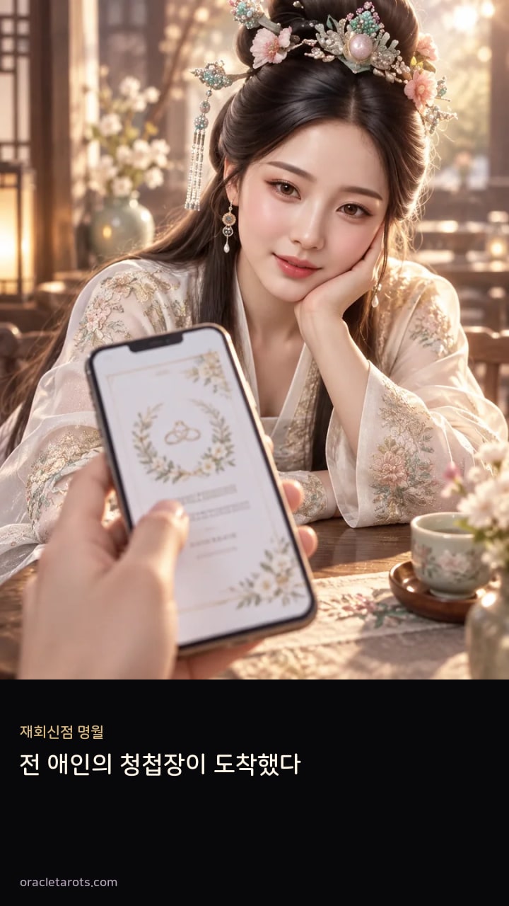 전 애인의 청첩장이 도착했다