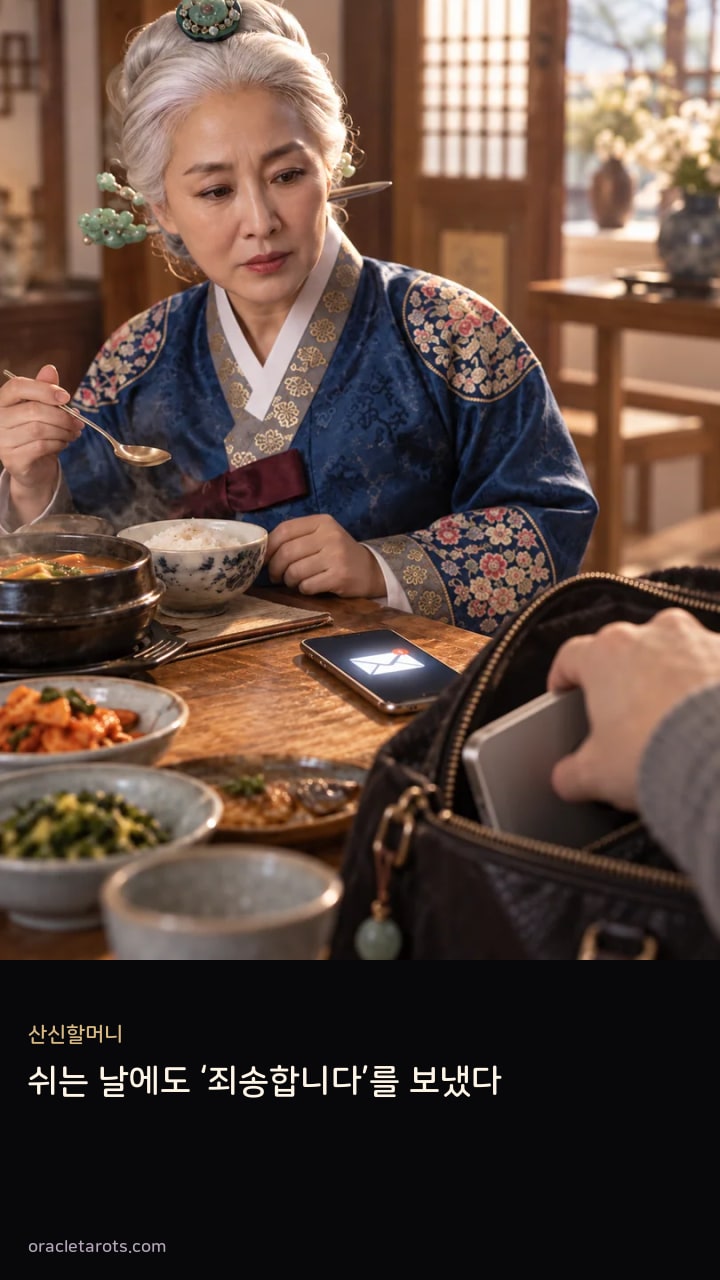 쉬는 날에도 ‘죄송합니다’를 보냈다